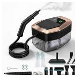 Steam Cleaner, 15s Heat-Up, 1.9QT Tank, 3Level Adj
