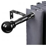 Telescoping Curtain Rod 34-84 inch & 1' Damater Ad