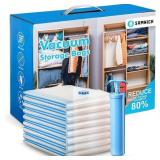 Vacuum Storage Bags (20-Pack) - Space Saving, Heav