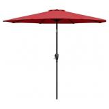 Simple Deluxe 9ft Outdoor Market Table Patio Umbre