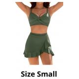 Blooming Jelly Womens High Waisted Bikini Sets Twi