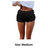 NVRENJIA Women Y2K Lolita Bloomers Lace Mesh Ruffl