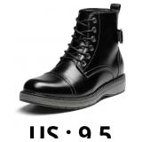 Bruno Marc Men's Motorcycle Combat Dress Boots Cas