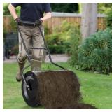 24  Peat Moss Spreader with Upgrade Side Latches a