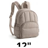 BAGSMART Mini Backpack for Women, Lightweight Puff