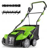 $215 Goplus 2-in-1 Scarifier and Lawn Dethatcher,