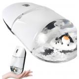 Wireless Mouse -Cute Clear Aqua Design, Water Mous