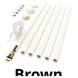 Delamu Cord Hider, One-Cord Channel 94.5in Cord Co