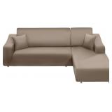 NAISI Couch Cover L Shape 2 Pieces Sofa Cover Soft