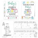 Baby's First ABC Book Baby Shower Activity Keepsak