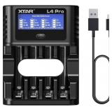 XTAR L4 Pro Smart Type-C 1.5V Li-ion & 1.2V NiMH/N