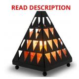 7.8 in. Unique Pyramid Salt Lamp
