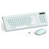 Wireless Keyboard and Mouse Combo Silent for Offic