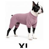 Lovelonglong Ribbed Dog Pajamas Cotton Knitted Dog