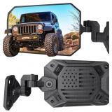 JOYTUTUS Wrangler Mirrors Doors Off Compatible wit