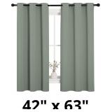 NICETOWN Blackout Curtains 2 Panels for Bedroom (W