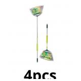 Pine-Sol Indoor Jumbo Broom with Long, Stainless S