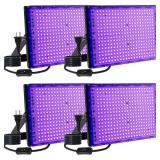 $257 4 Pack 300W LED Blacklight, UV Black Lights f