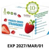 ONETANG Freeze-Dried Fruit Strawberry, 10 Pack Sin