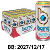 Bang Energy, Sour Ropes, 473mL (12 Pack) - Zero Su