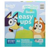 Pampers Easy Ups Training Underwear Boys Size 7 5T