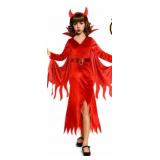 Fiery Demoness Girl Medium 8-10