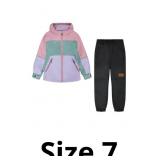 $242 Deux par Deux Girl Two-Piece Mid-Season Outer