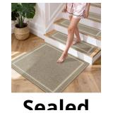 COSY HOMEER Non-Slip Stair Landing Rug for Wood St