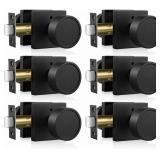 $257 Haidms Black Interior Door Knobs, Zinc-Alloy