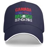 Cup26 Hats USA Canada Mexico 2026 Host Country Soc