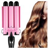 3 Barrel Curling Iron 1 inch Hair Curling Wands Te