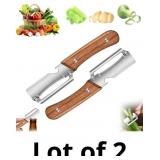Multi Purpose Wooden Handle Fruit Vegetable Peeler
