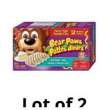Dare Bear Paws, Birthday Cake, Party Pack, 12 Pack