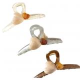 5 Inch Extra Large Claw Clips, 3 PCS Heart Hair Cl