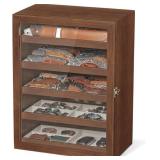 Emfogo Pocket Knife Display Case, 5-Tier Folding K