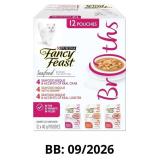 Fancy Feast Broths Cat Food Complement, Seafood Bi
