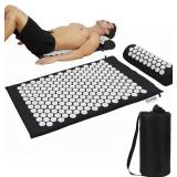 XiaoMaGe 73CM Acupressure Mat and Pillow Set with