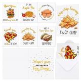 12 PCS Funny Camp Cards with Envelopes 6 Unique Fo
