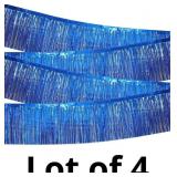 4pcs Metallic Foil Fringe Garland 10FT Tinsel Bann