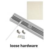 Horizontal Blinds for Indoor Windows, 1' Slats Alu