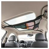 31.5'x21.6' Car Ceiling Cargo Net   Double-Layer R