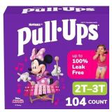 Pull-Ups Girls' Potty Training Pants, Size 2T-3T T