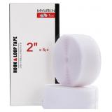 Sew on Hook and Loop Style 2 Inch Non-Adhesive Bac