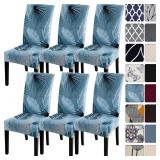 SearchI Summer Pattern Dining Room Chair Covers Se