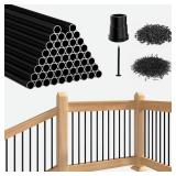 $113 Aluminum Black Stair Balusters