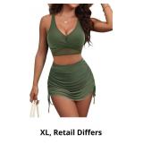 Blooming Jelly Womens High Waisted Bikini Sets Swi