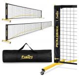$110 Fostoy Portable Pickleball Net Set with Wheel