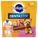Pedigree Dentastix Small & Toy Dental Dog Treats,