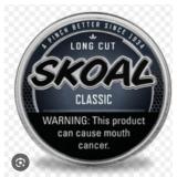 4 of Skoal Long Cut Classic 1.2oz + Copenhagen Win