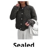 PRETTYGARDEN Women's Faux Fur Shearling Coat Fuzzy